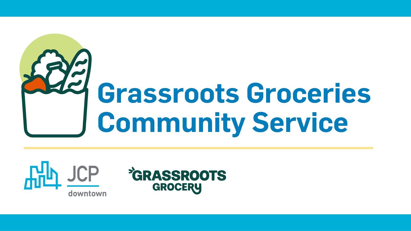 Grassroots Groceries Community Service Event